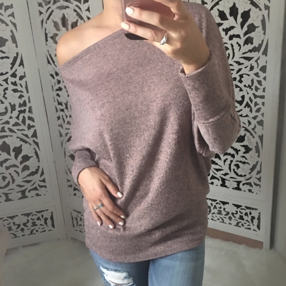 LAST 2️⃣ Brushed Knit Long Sleeve Dolman - Picture 4 of 7